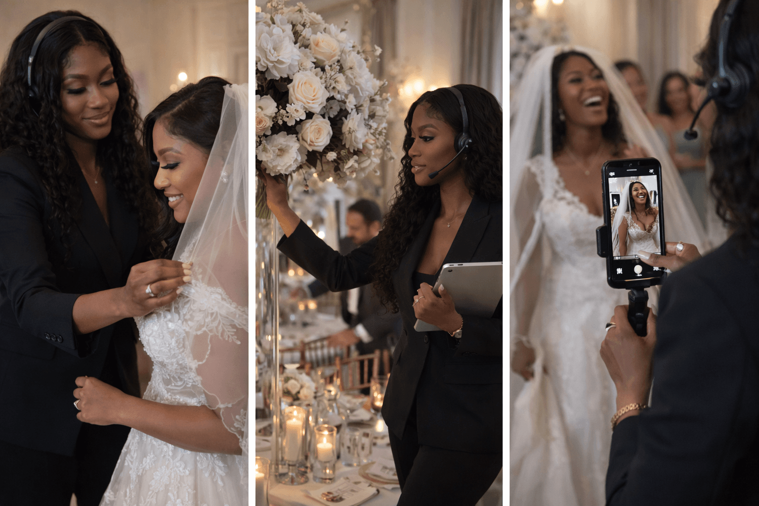 Maryleen coordinating a luxury wedding — Beyond the Vow